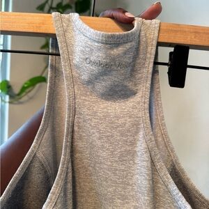 Outdoor Voices Light Heather Grey Racerback Tank